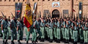 1 2 Infantería honra a su patrona con un recuerdo especial a los afectados por la Dana