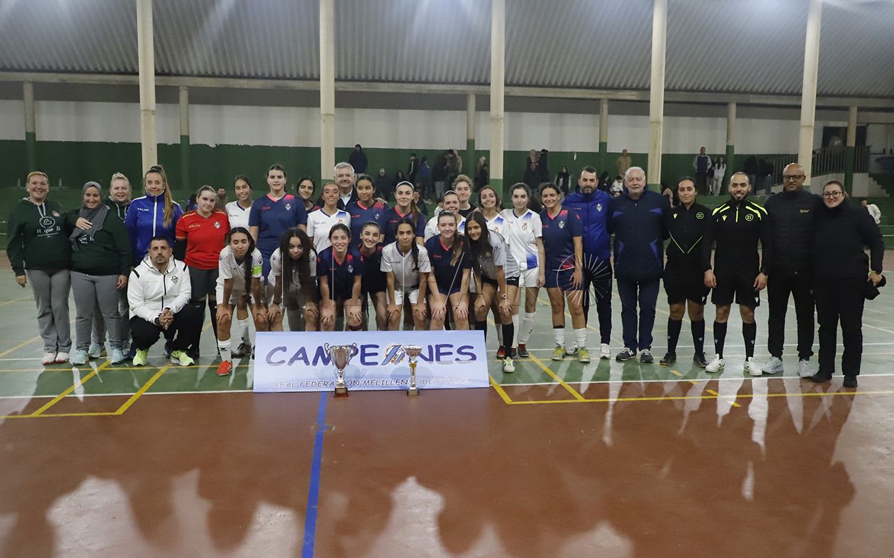 15 FINALISTAS CON ARBITROS Y RFMF Gimnástico, PR Madrid y Torreblanca levantan la Copa Federación 2024