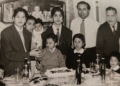1959 celebrando mi segundo cumpleanos con la familia Ramesh Ramchand, 'El indio' en La Salle y 'El español' en la India