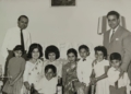 1965 con la familia de Ceuta Ramesh Ramchand, 'El indio' en La Salle y 'El español' en la India