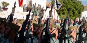 2 4 Infantería honra a su patrona con un recuerdo especial a los afectados por la Dana
