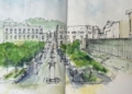 28ece963 6331 4f33 bc95 3d493c87f98a Los Urban Sketchers cierran el 2024 retratando el Belén del Foso del Hornabeque