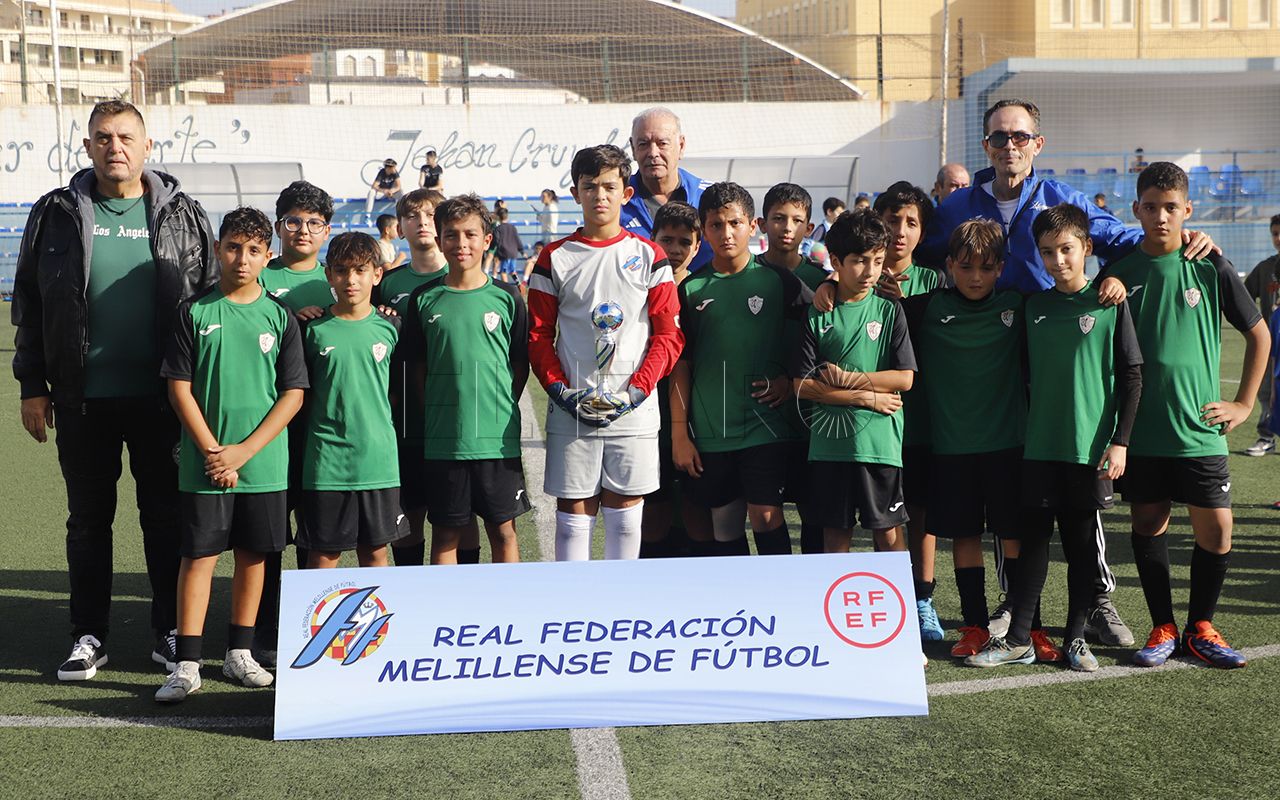3a SUBCAMPEON BUEN CONSEJO El Atlético Melilla, la Peña Santillana y el Nueva Era reinan en la Copa Alevín de fútbol
