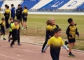 470496172 915762143993126 8756149731514185885 n Más de un centenar de jóvenes del Club Atlético Melilla en el Trofeo de Navidad