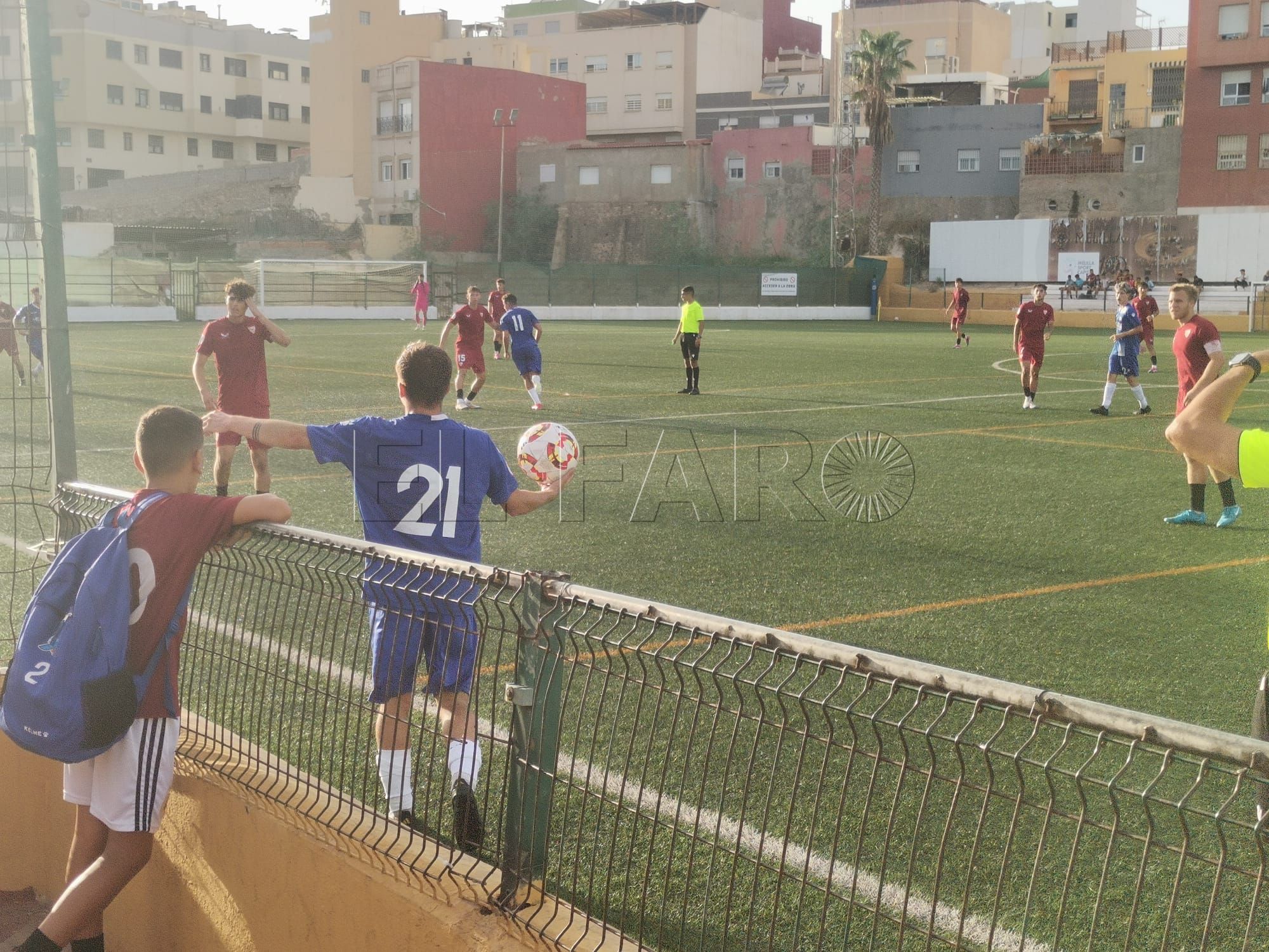 WhatsApp Image 2024 09 14 at 18.01.56 El Rusadir ve parado su partido al quedarse con seis jugadores