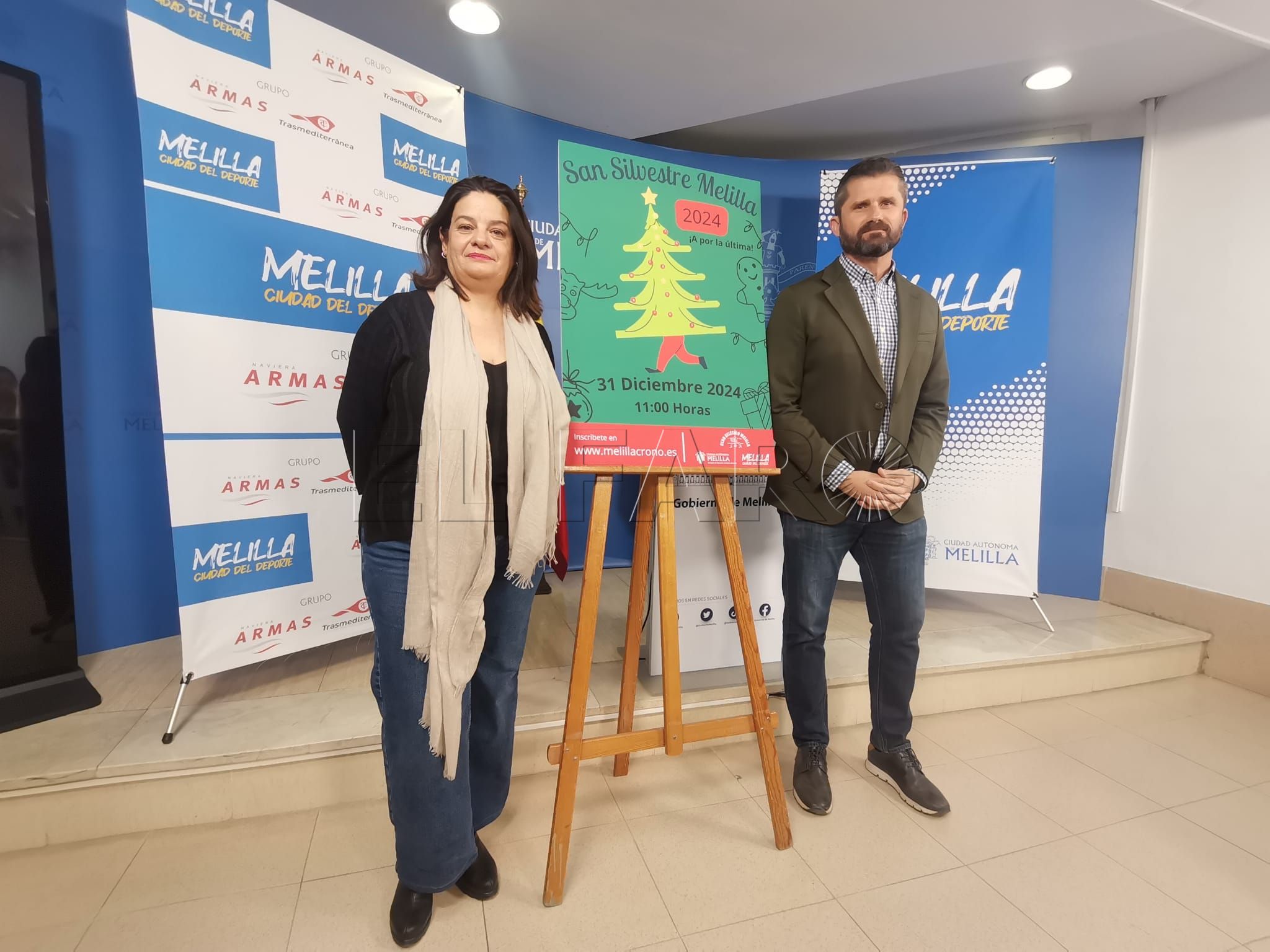 WhatsApp Image 2024 12 16 at 12.37.40 La San Silvestre llega a las calles de Melilla este 31 de diciembre