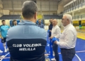 WhatsApp Image 2024 12 21 at 15.57.01 1 Miguel Marín visita el entreno del CV Melilla