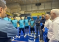 WhatsApp Image 2024 12 21 at 15.57.02 2 Miguel Marín visita el entreno del CV Melilla