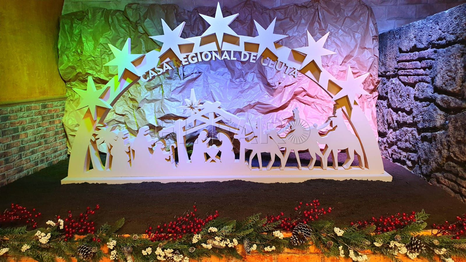La Casa de Ceuta en Melilla da inicio a sus fiestas navideñas
