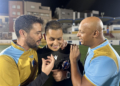 arbitro Empate navideño entre periodistas y el equipo federativo