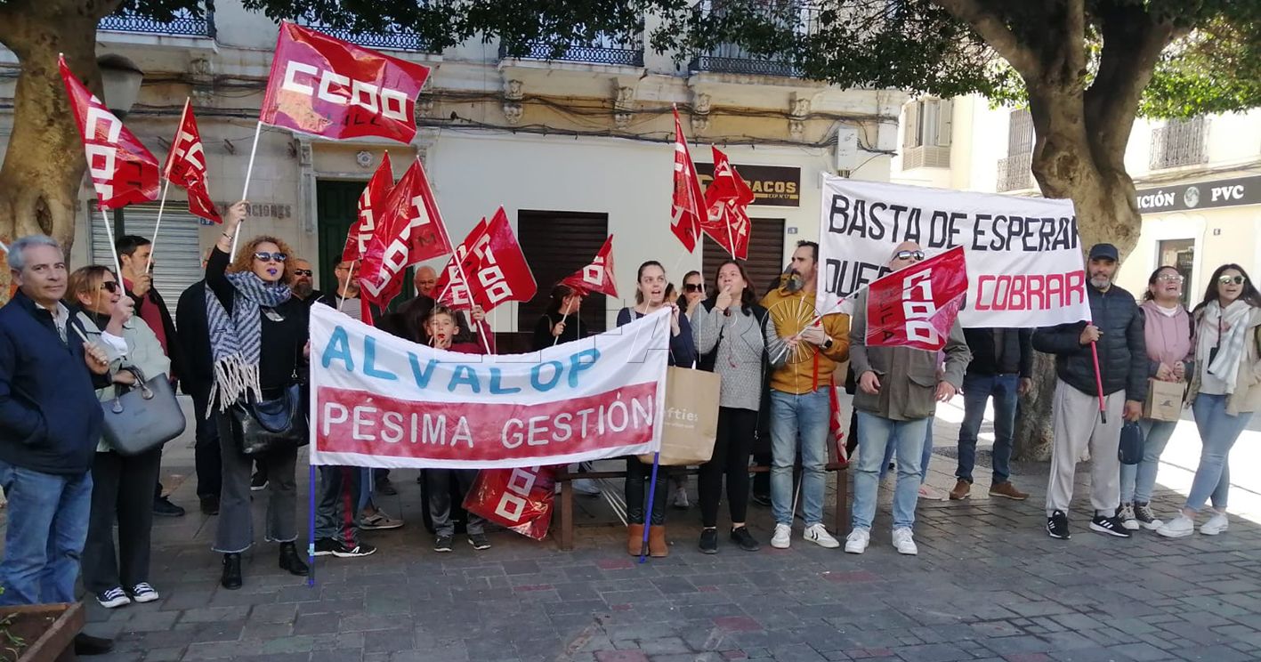 CCOO protesta porque los trabajadores de las ludotecas no han cobrado desde septiembre