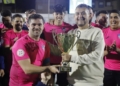 05 TROFEO CAMPEON 1a AUTONOMICA UD Melilla, Melilla CD y Boomerang últimos campeones de Copa RFMF