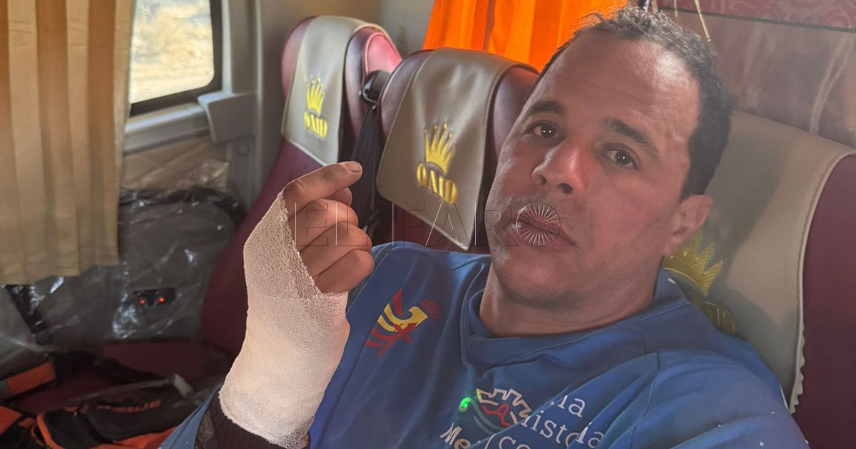 11111111111111 El melillense Rachid Al Lal se retira del Dakar por una rotura en su muñeca