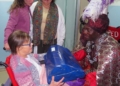 20250105 Reyes Magos Hospital 02 recorte Los Reyes Magos entregan regalos a siete niños en el Hospital Comarcal