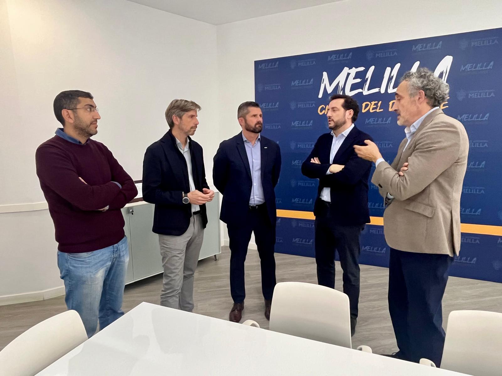 Fernández Bonnemaison se reune con el presidente de la RFEVB