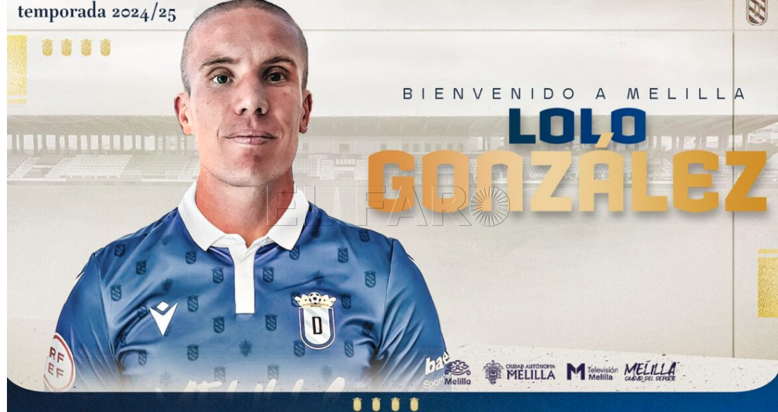 Captura de pantalla 2025 01 10 a las 12.59.22 El Melilla cierra el fichaje del central Lolo González
