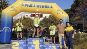 GgIG3wIW0AAEj6E Álvaro Martínez y Lucía Faus, ganadores de la San Silvestre Melilla 2024