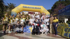 GgIIbyHXQAAgMfG Álvaro Martínez y Lucía Faus, ganadores de la San Silvestre Melilla 2024