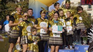 GgIIbyJWYAAo11N Álvaro Martínez y Lucía Faus, ganadores de la San Silvestre Melilla 2024