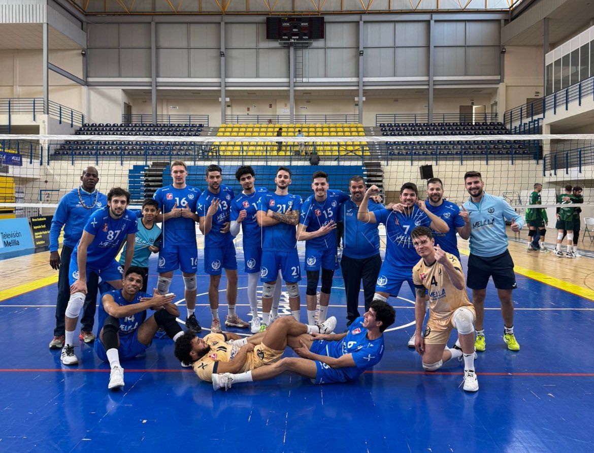 Ggh711RWgAA7tbb El CV Melilla arranca el 2025 con un gran triunfo