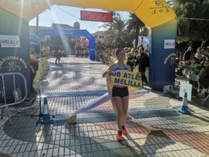 WhatsApp Image 2024 12 31 at 14.48.50 Álvaro Martínez y Lucía Faus, ganadores de la San Silvestre Melilla 2024