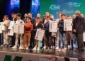 WhatsApp Image 2025 01 13 at 13.37.46 1 Karam Rahhou Laarbi acude a la Gala de Campeones para recoger su trofeo