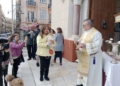 WhatsApp Image 2025 01 17 at 17.45.24 1 Los melillenses llevan al Sagrado Corazón sus mascotas para conmemorar San Antón