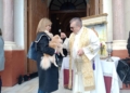 WhatsApp Image 2025 01 17 at 17.45.25 Los melillenses llevan al Sagrado Corazón sus mascotas para conmemorar San Antón