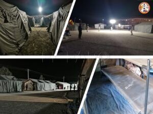 atme campamento valencia ATME critica las malas condiciones de vida de los militares en Valencia más de 75 días después de la DANA