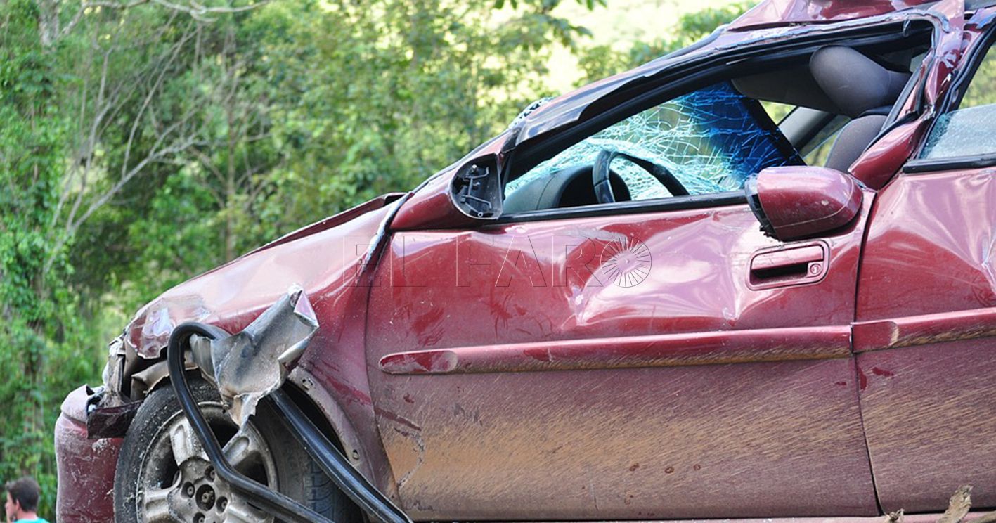 coche accidentado recorte Melilla pasa la Navidad sin fallecidos en accidente de tráfico