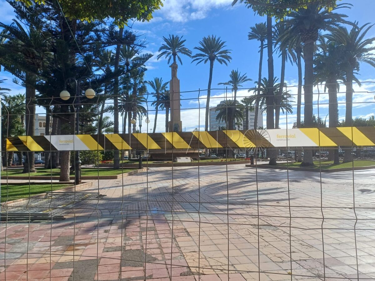 dbc3da9b 973c 4854 abdf eabb01f7fe21 e1736958760841 Arrancan las obras de renovación de la Plaza de España