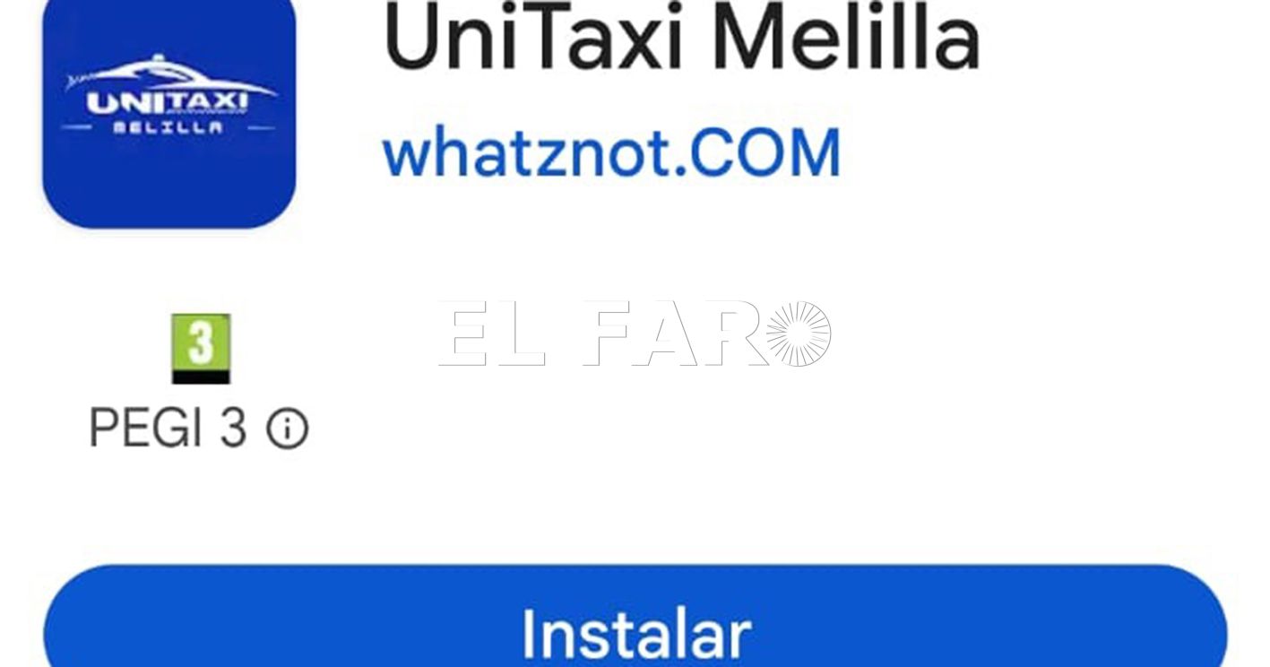 Ya se puede descargar la app de Unitaxi Melilla