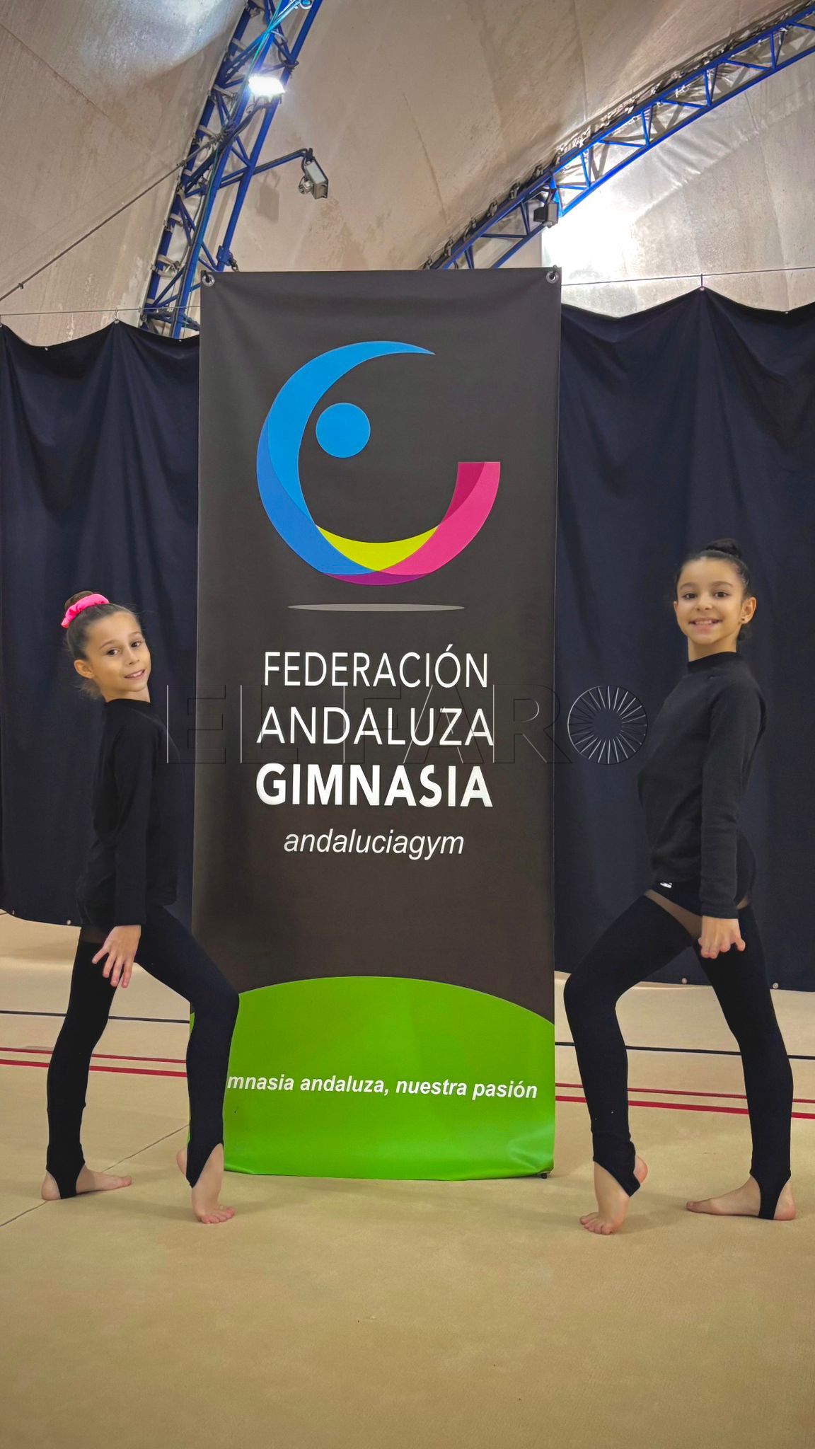 image0 Aitana Imbroda y Valentina Bejerano dentro de la selección andaluza de gimnasia rítmica