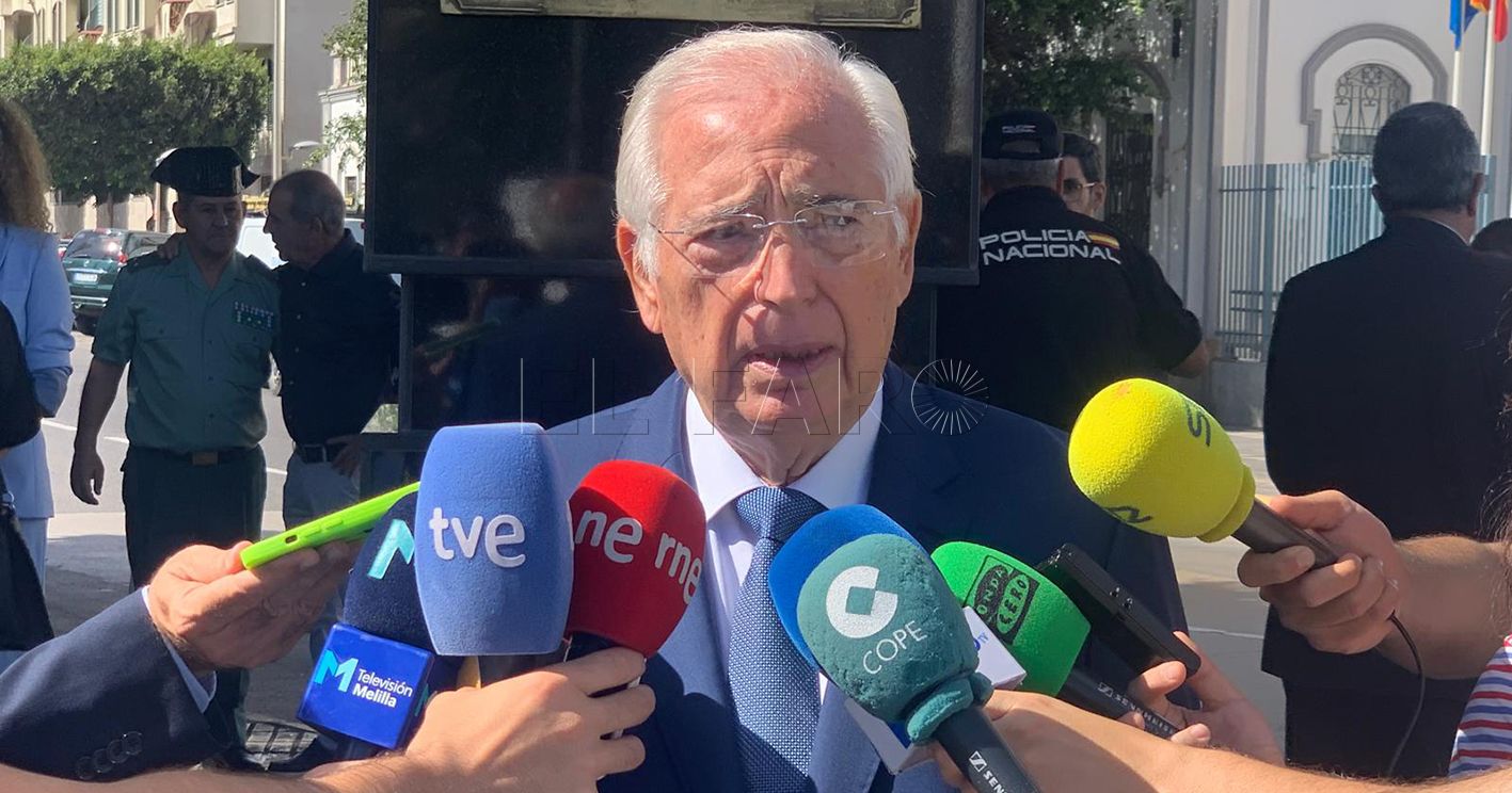 imbroda recorte Imbroda advierte de la pérdida de soberanía por una aduana limitada