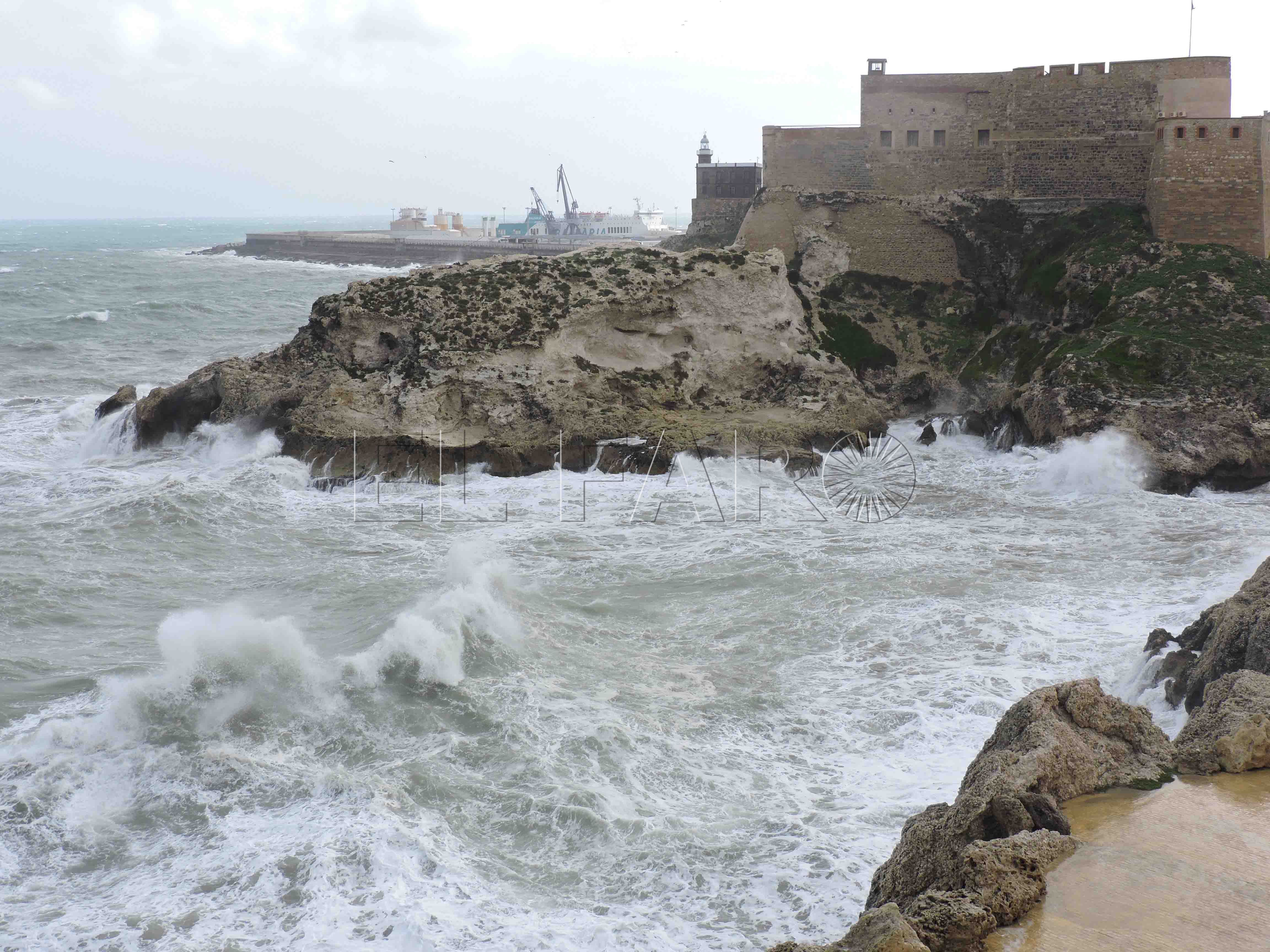 Temporal en Melilla