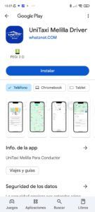 unitaxi melilla driver Ya se puede descargar la app de Unitaxi Melilla