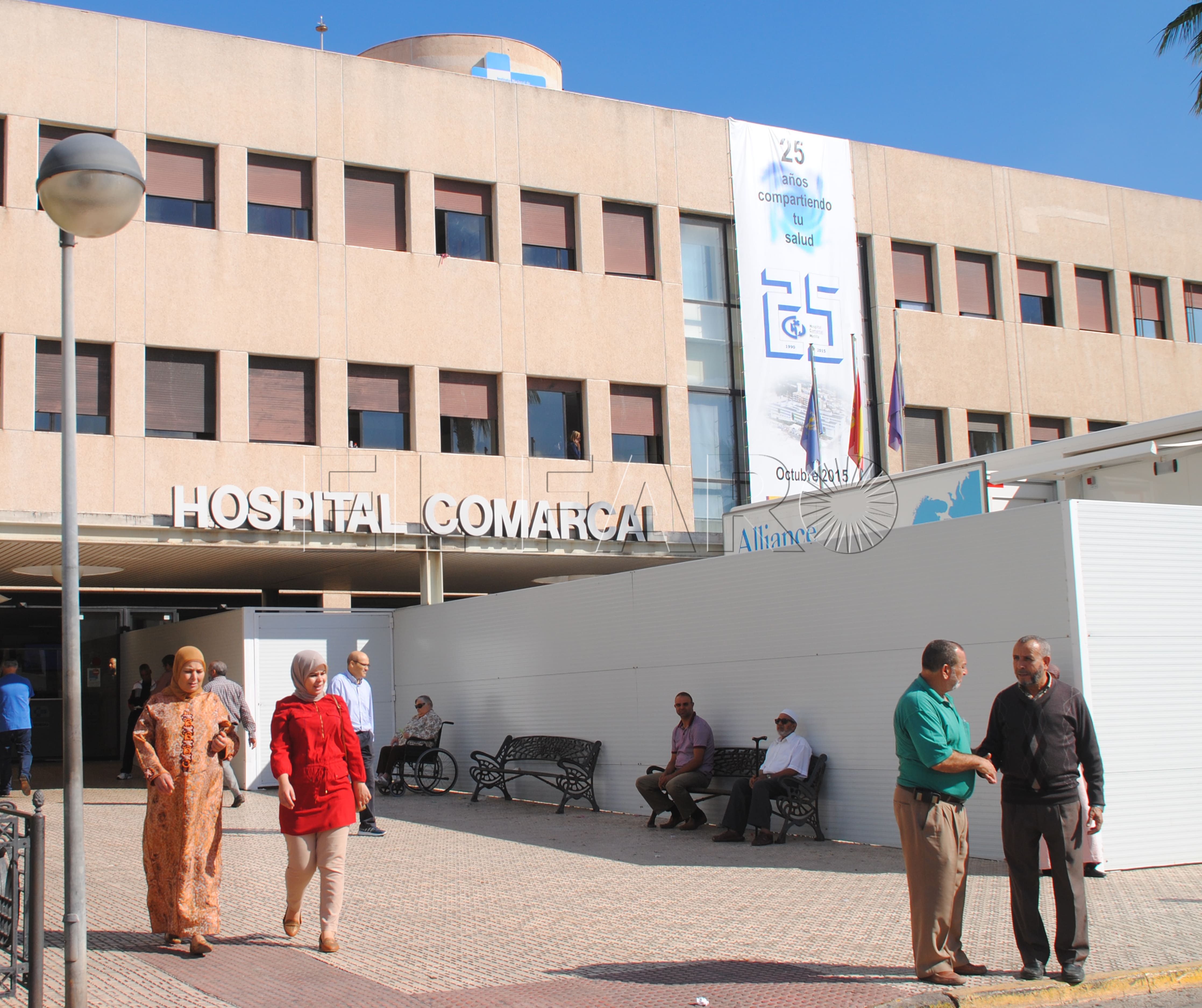 06 HOSPITAL COMARCAL Un paciente con cáncer gástrico denuncia una negligencia médica en Melilla: El retraso de dos años en una endoscopia le cuesta la vida