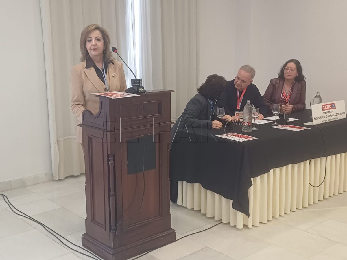 124ab62b f9af 4fe5 b2a7 0492a32d6216 e1739639531732 Rosana García, nueva secretaria general de CCOO Enseñanza Melilla