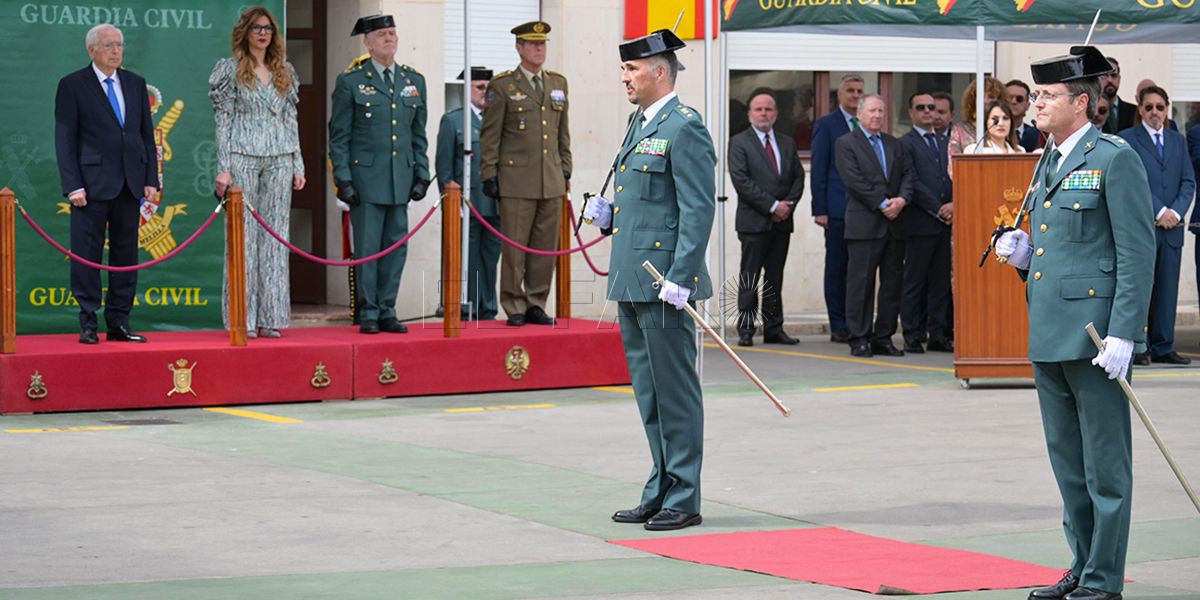 Guardia WEB El coronel Jesús Rueda, nuevo responsable de la Guardia Civil de Melilla