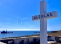 Mar Caribe en Alboran El buque auxiliar Mar Caribe realiza con éxito el primer apoyo de 2025 a la España africana