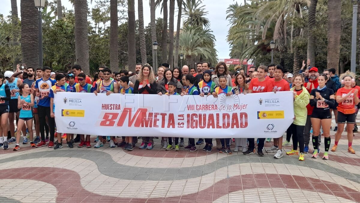 Mujer 1 Todo listo para la Carrera de la Mujer
