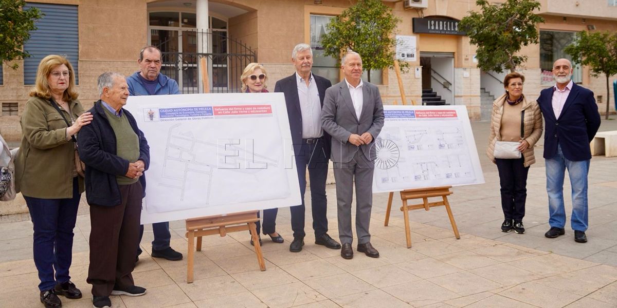 Obras web 1 Fomento acometerá obras en 16 calles del barrio Primo de Rivera