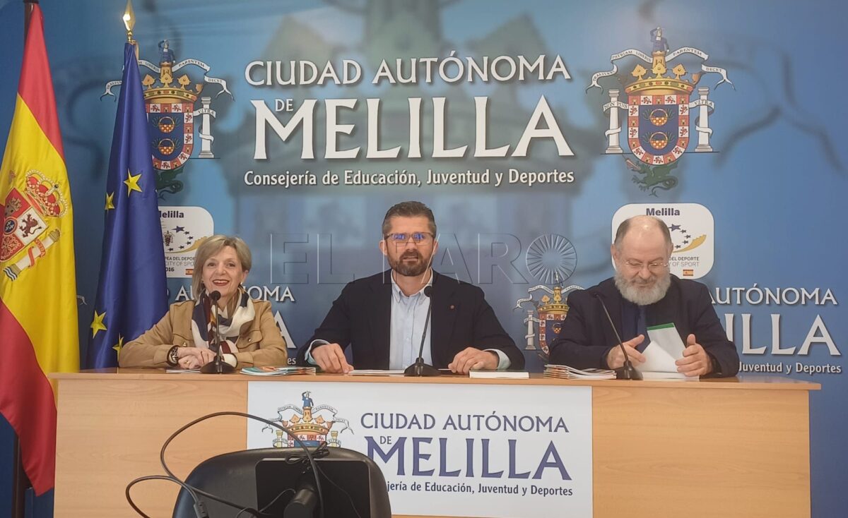 Presentacion libros e1740057410804 Educación y la UGR se unen en favor de la salud del alumnado melillense