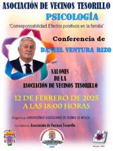 Ventura conferencia Daniel Ventura desgranará la importancia de la corresponsabilidad familiar