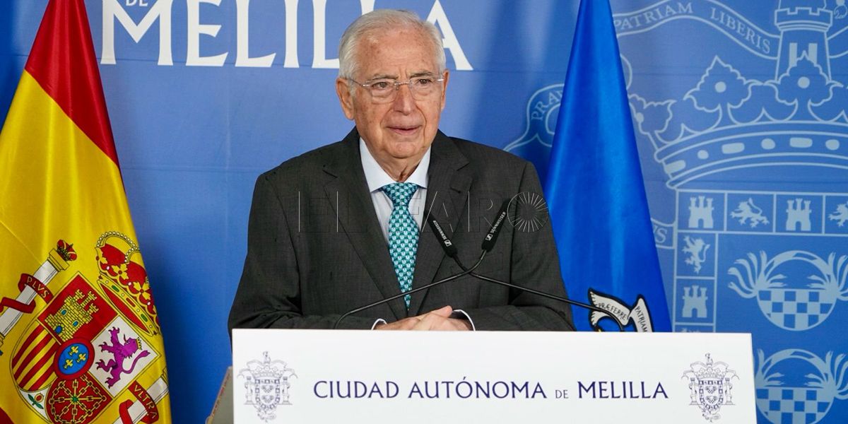 Juan José Imbroda, presidente de la Ciudad de Melilla.