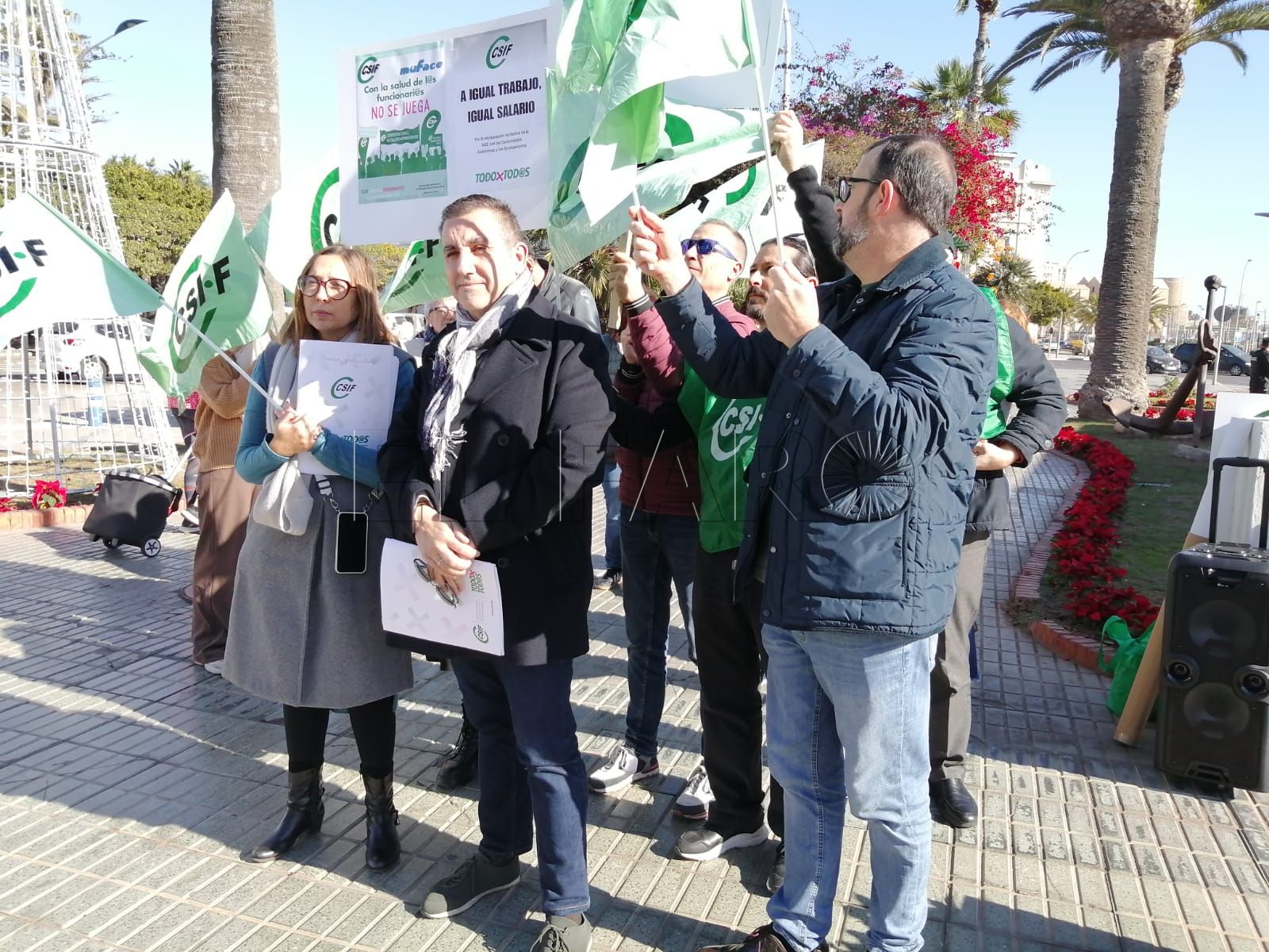 Protesta Muface