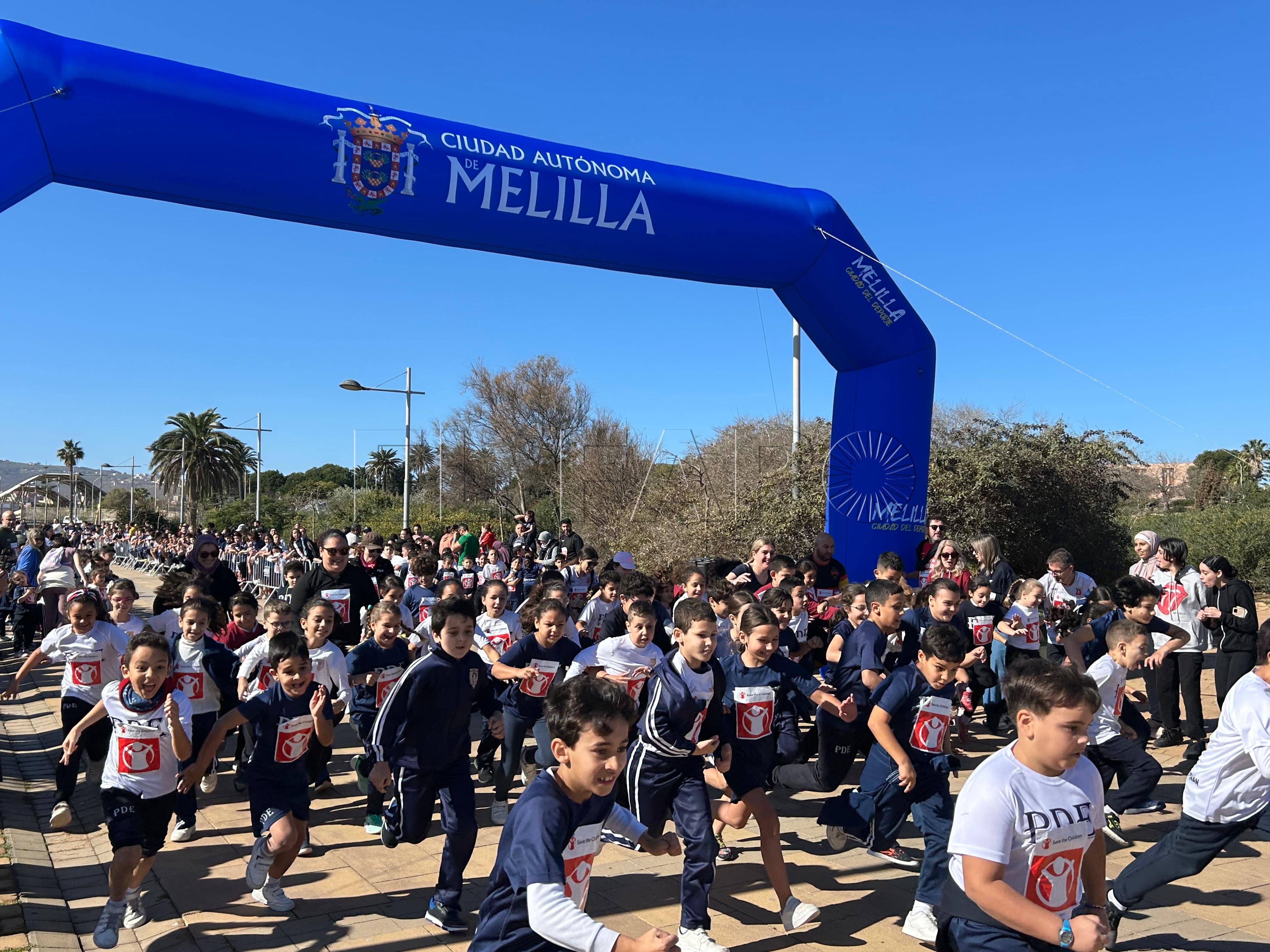 WhatsApp Image 2025 02 14 at 14.20.18 El CEIP Pedro de Estopiñán recoge 1.700 euros para Save the Children en su segunda carrera solidaria