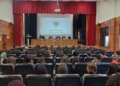 WhatsApp Image 2025 02 17 at 13.24.43 La protección y la prevención, centro de las jornadas de acogida a prácticas para alumnos de Enfermería