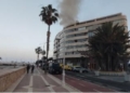 WhatsApp Image 2025 02 21 at 14.00.01 La rápida intervención policial evita la propagación del incendio de una vivienda del Paseo Marítimo