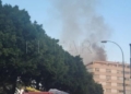 WhatsApp Image 2025 02 21 at 14.00.17 La rápida intervención policial evita la propagación del incendio de una vivienda del Paseo Marítimo